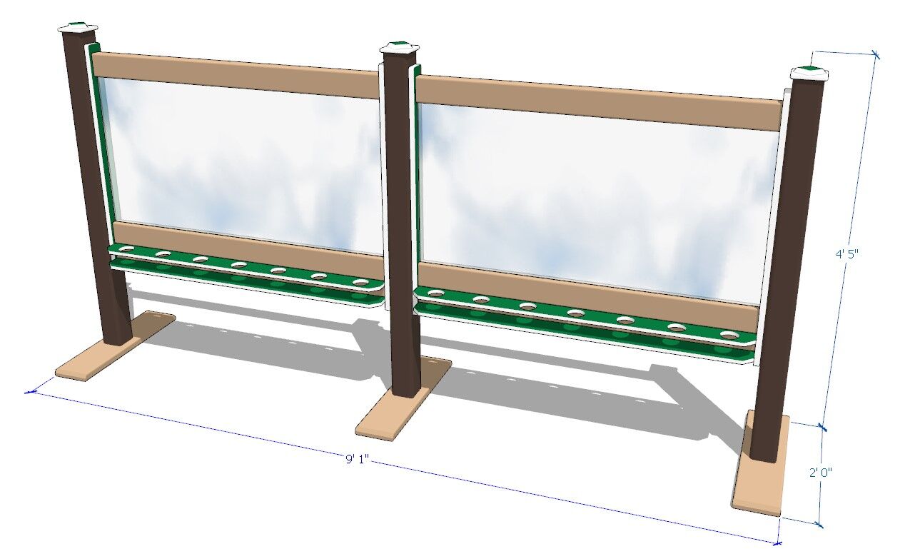 4' Double Paint Panel - Image 3