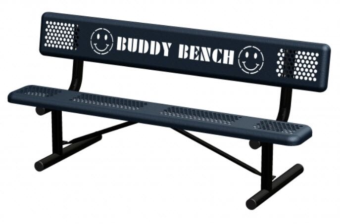 Smiles Buddy Bench B6WBPERF-SMILES - Image 3