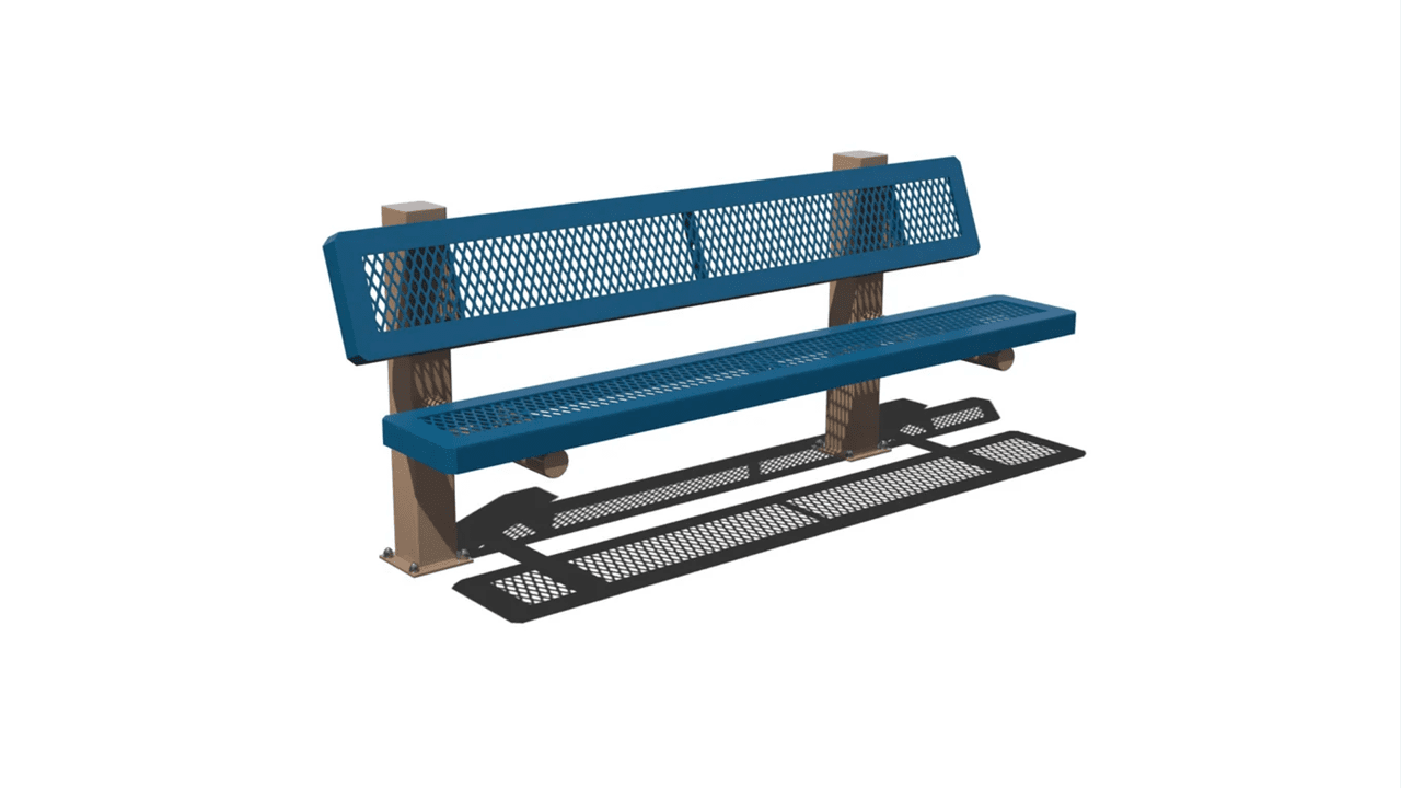 Regal 4-4 Bench with Back