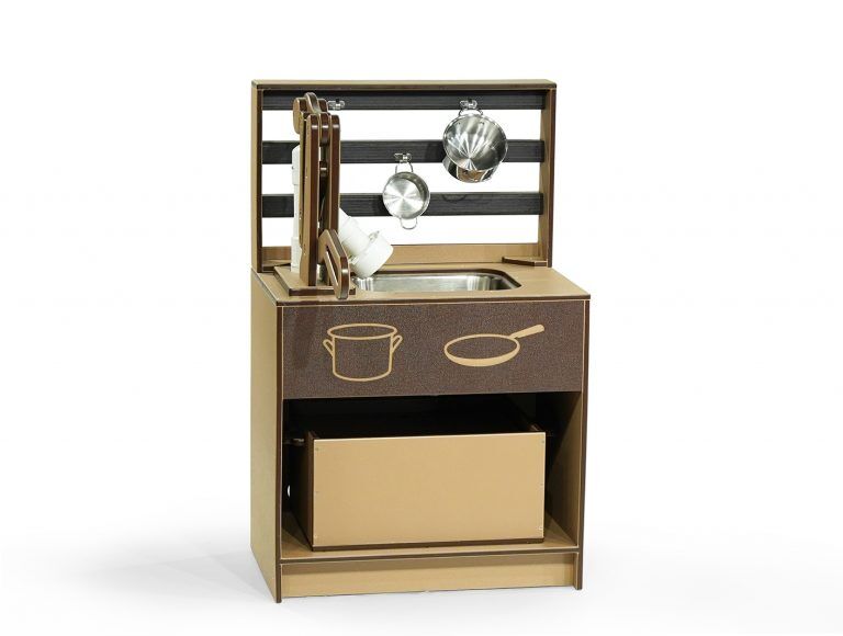 Mud Kitchen Sink with Recirculating Pump & Rack - Image 2