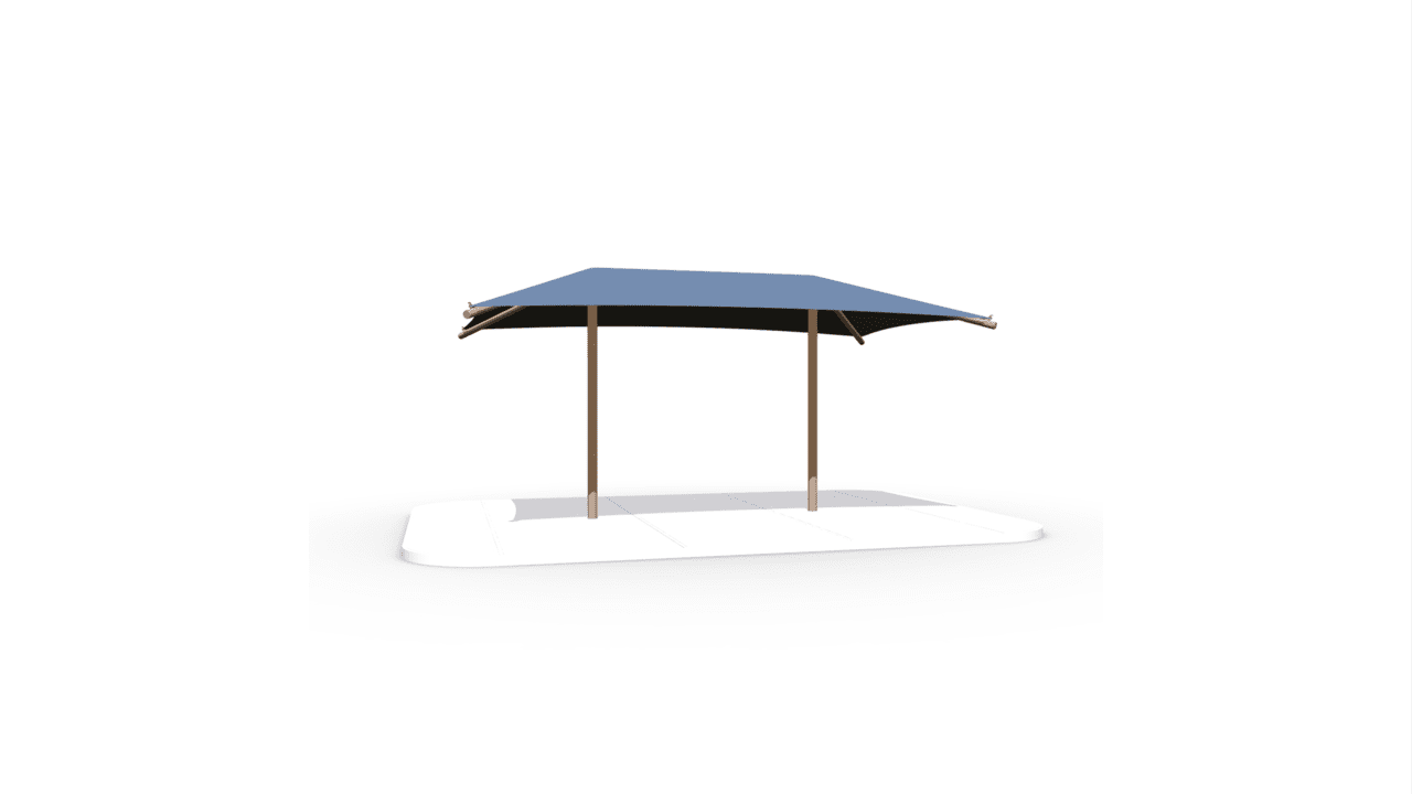 Dual Column Umbrella