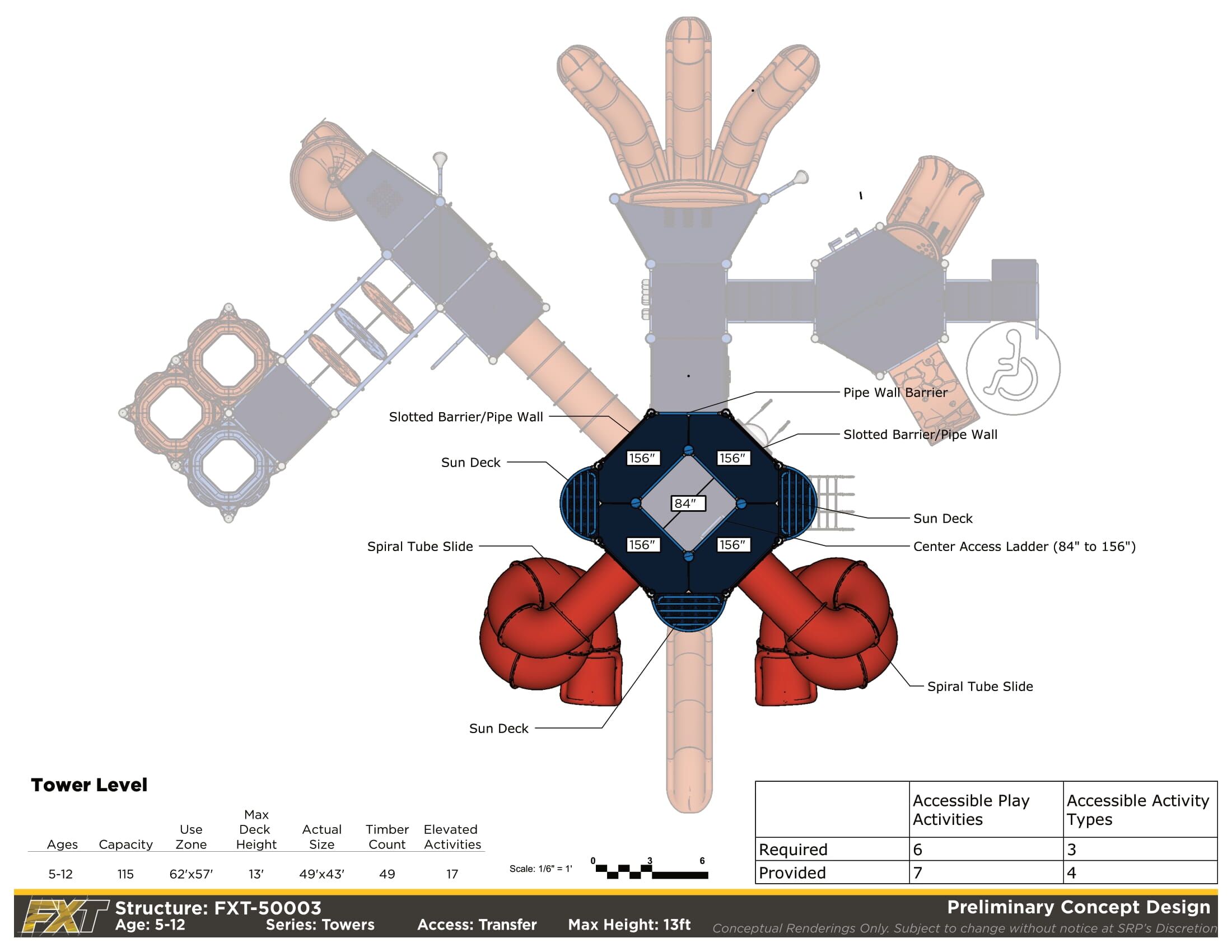 FXT-50003 13ft Octo Tower - Image 7