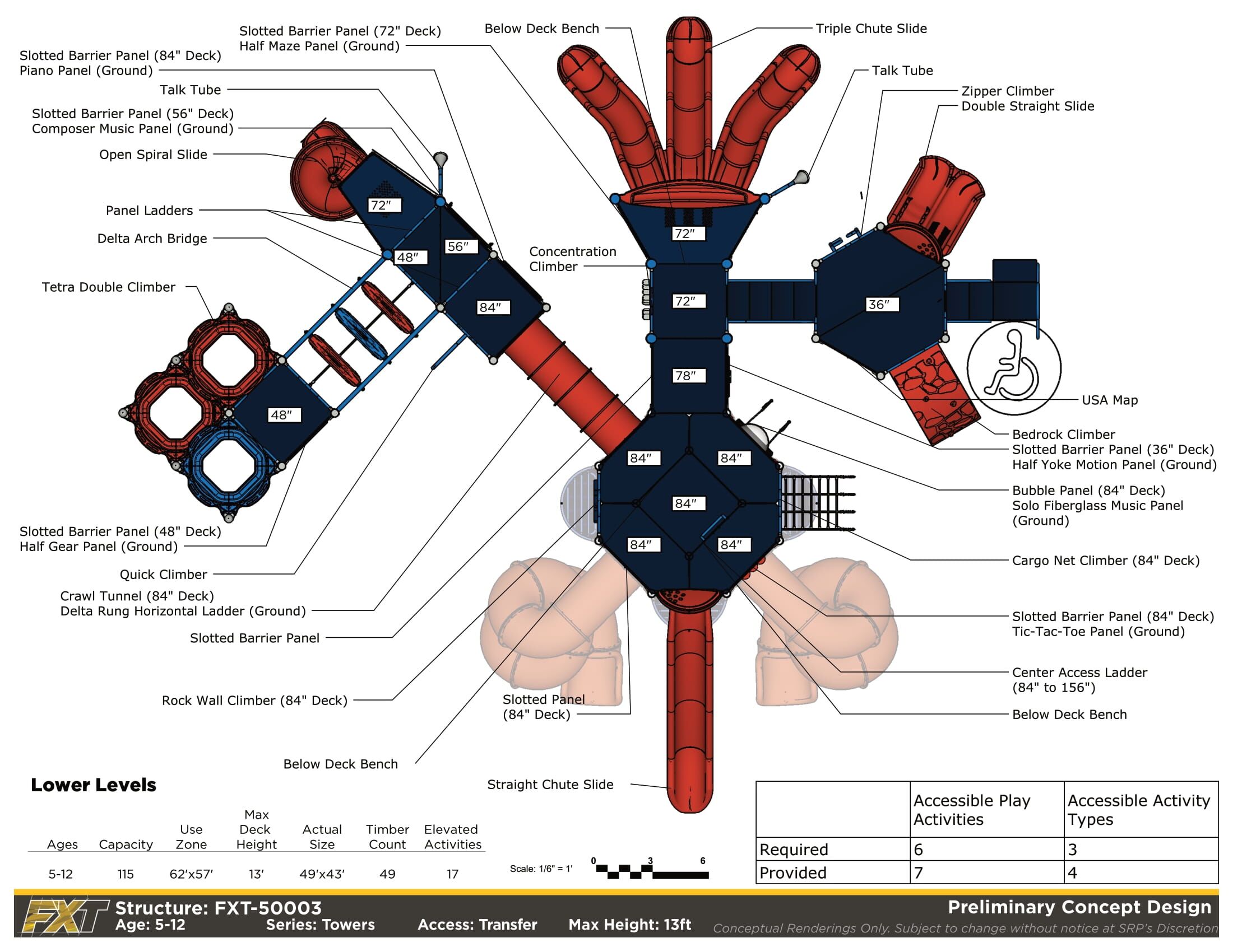 FXT-50003 13ft Octo Tower - Image 8