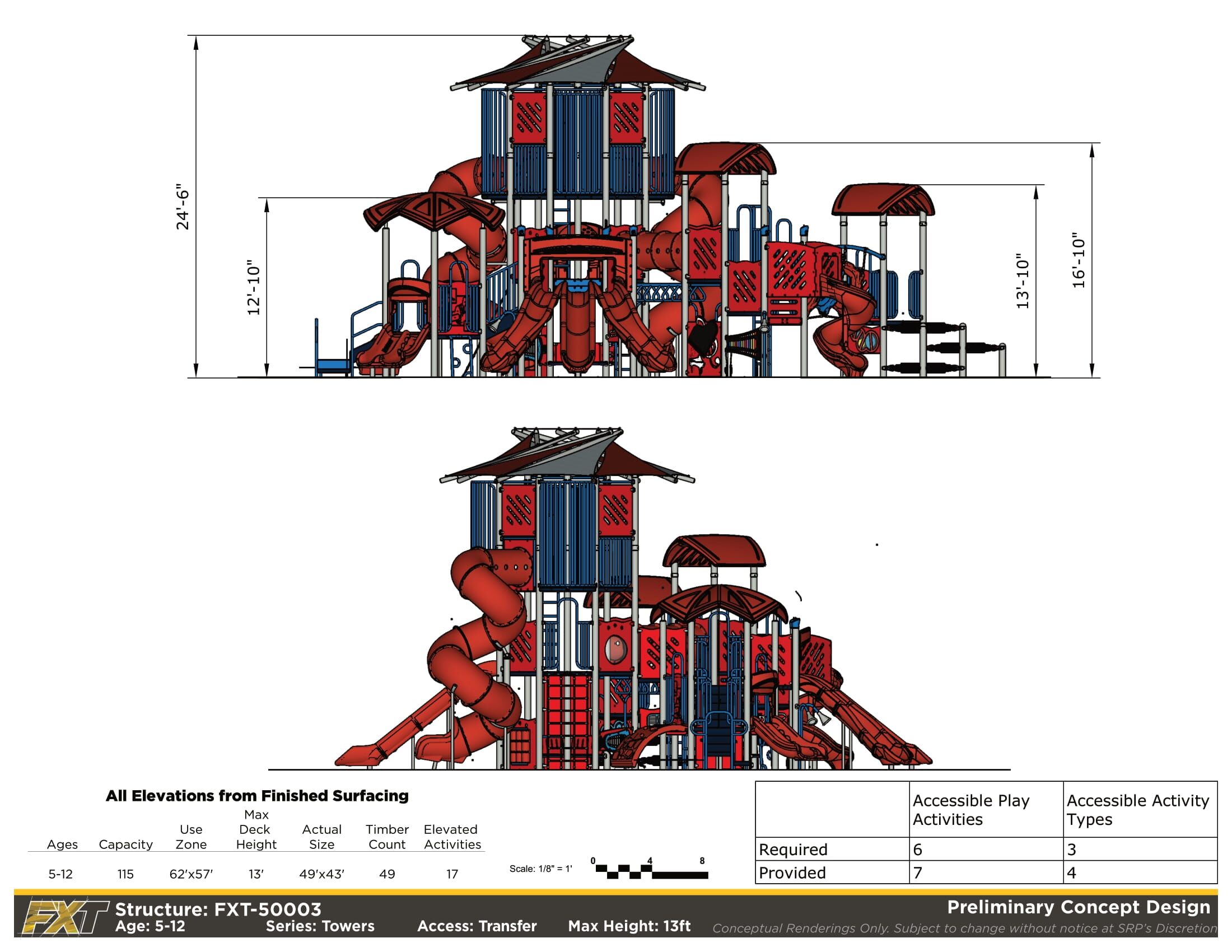 FXT-50003 13ft Octo Tower - Image 9