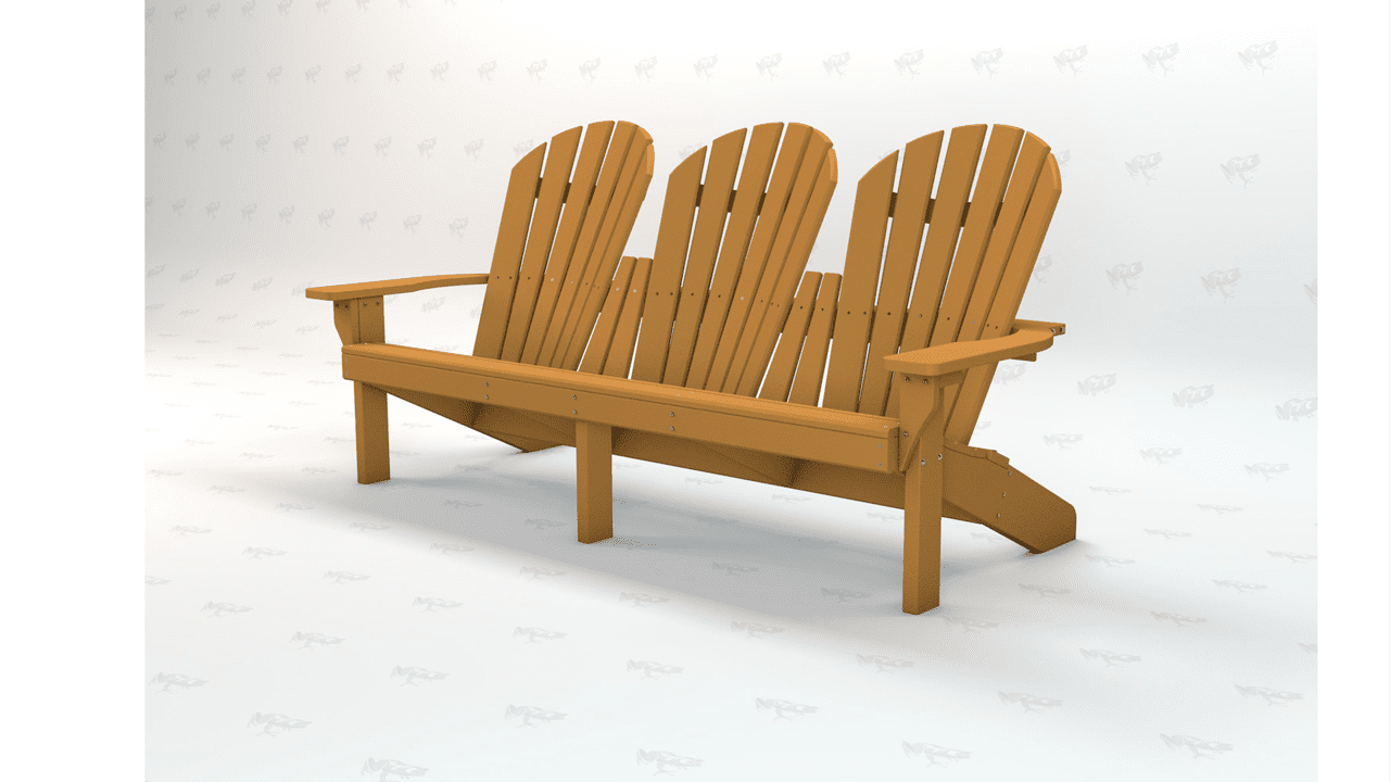 Grand Isle 3-Seat Adirondack