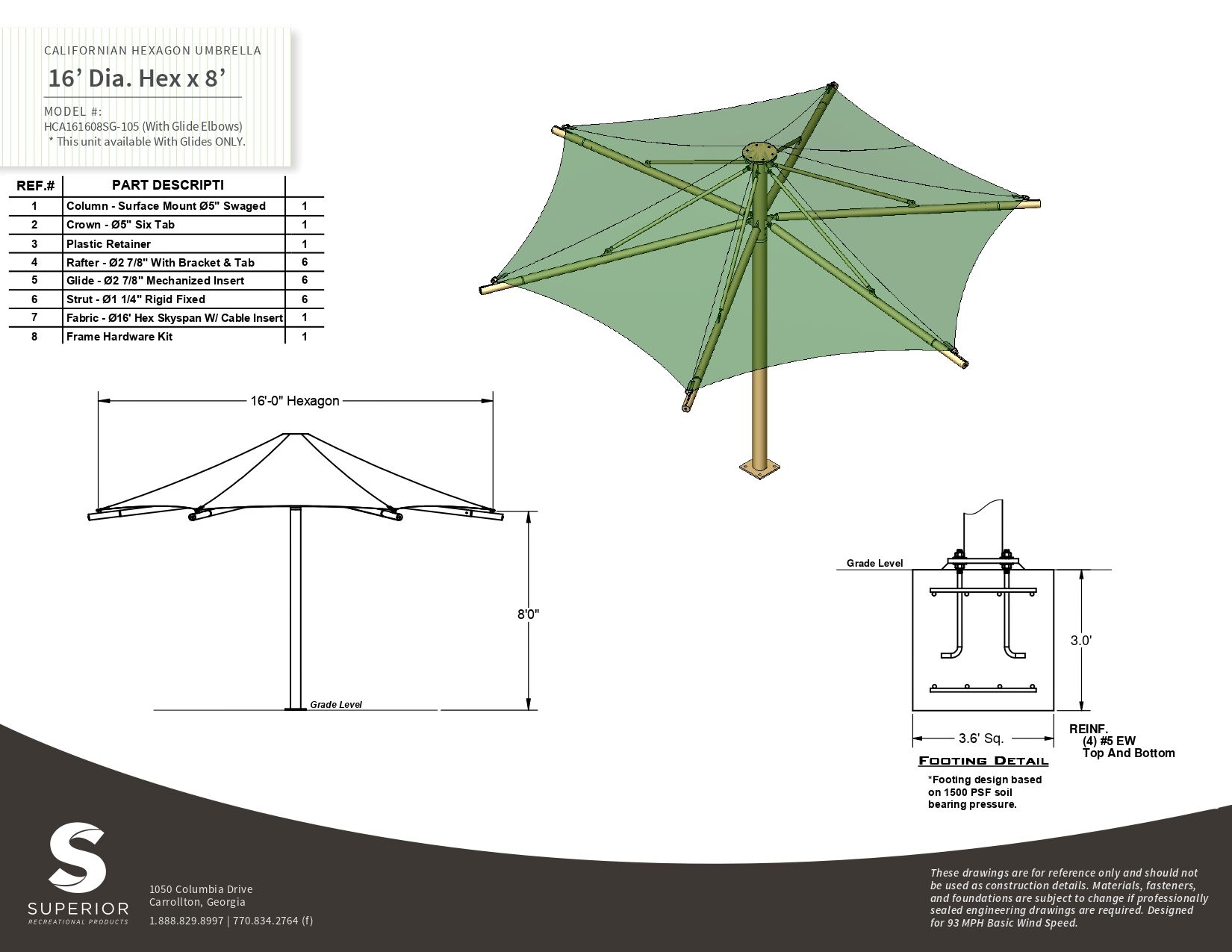 Hexagon Umbrella - Image 6