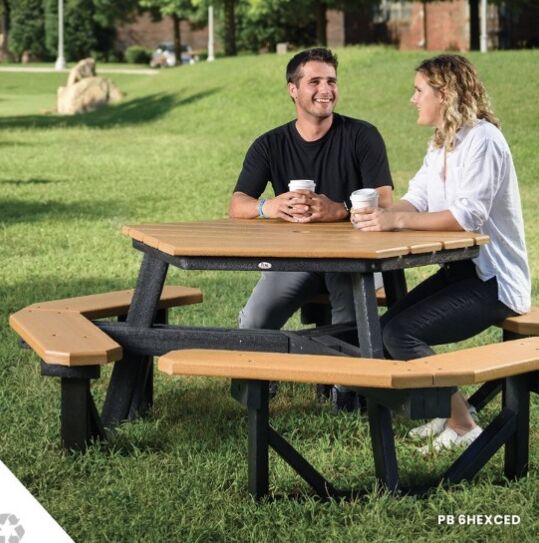 Hex Picnic Table - Image 8