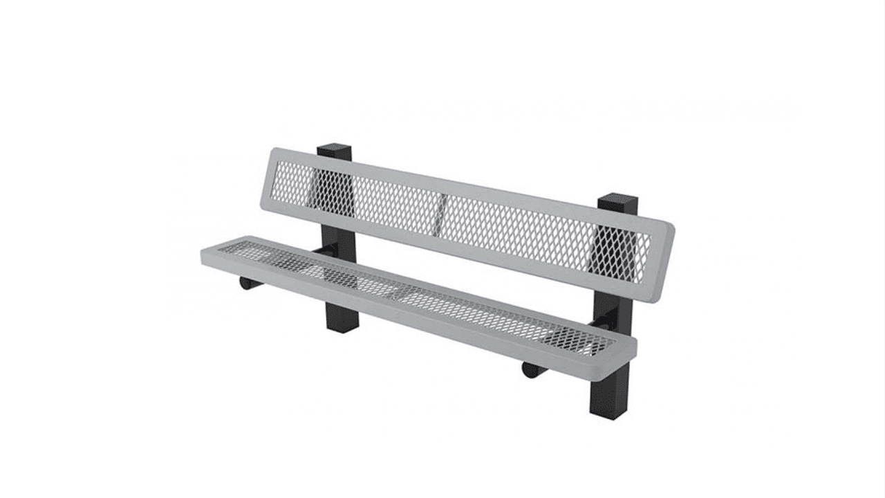 Regal 4-4 Bench with Back - Image 2