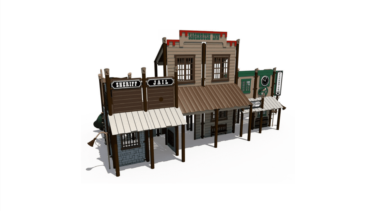 Western Town Playground FX5-WST-512-0074