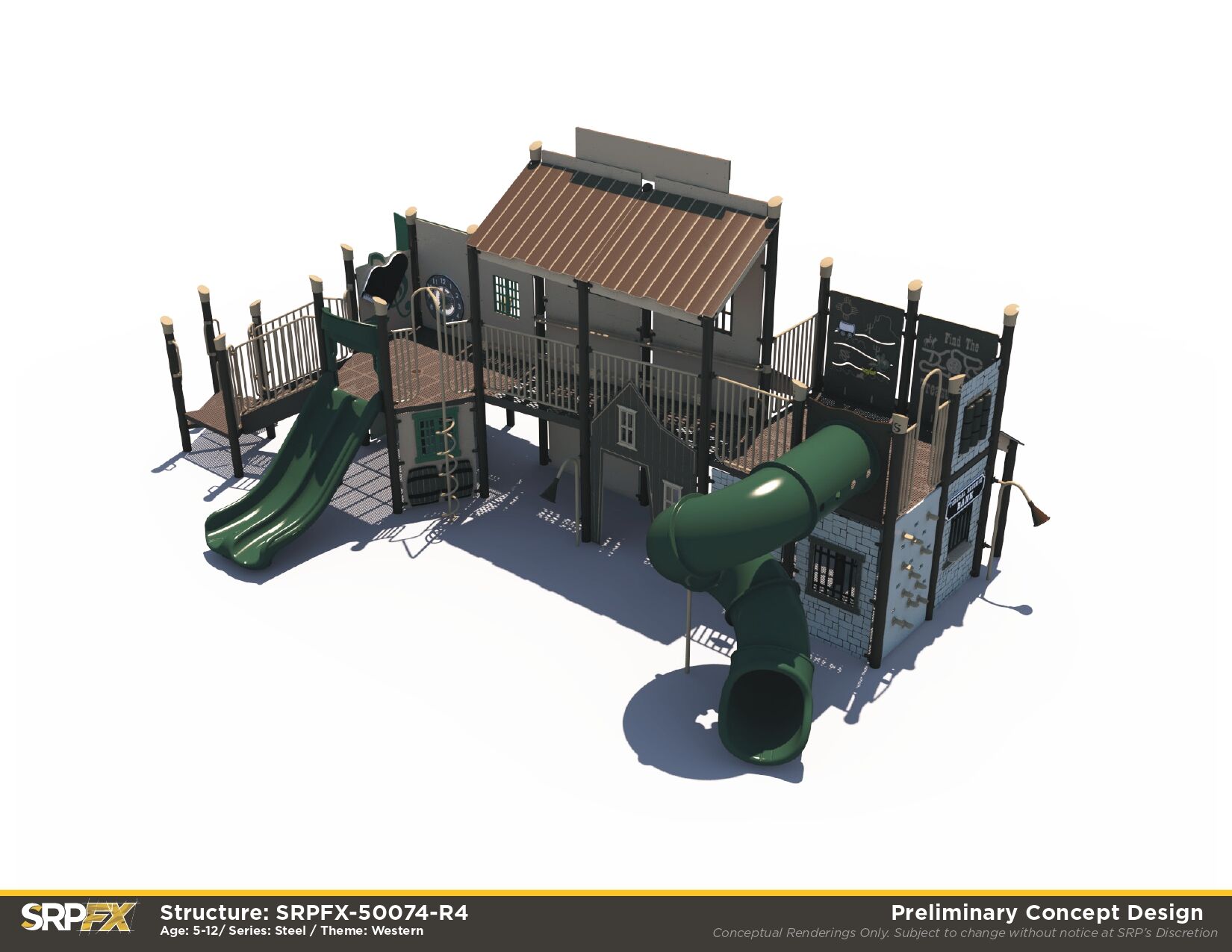 Western Town Playground FX5-WST-512-0074 - Image 2