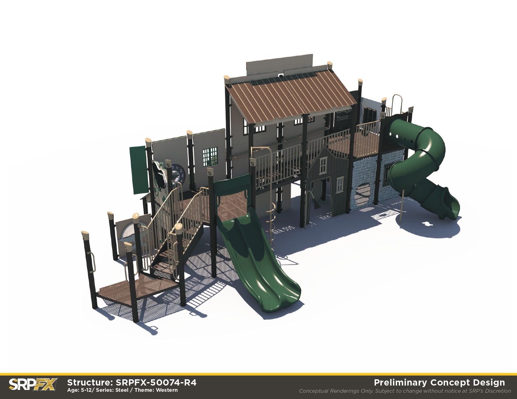 Western Town Playground FX5-WST-512-0074 - Image 3