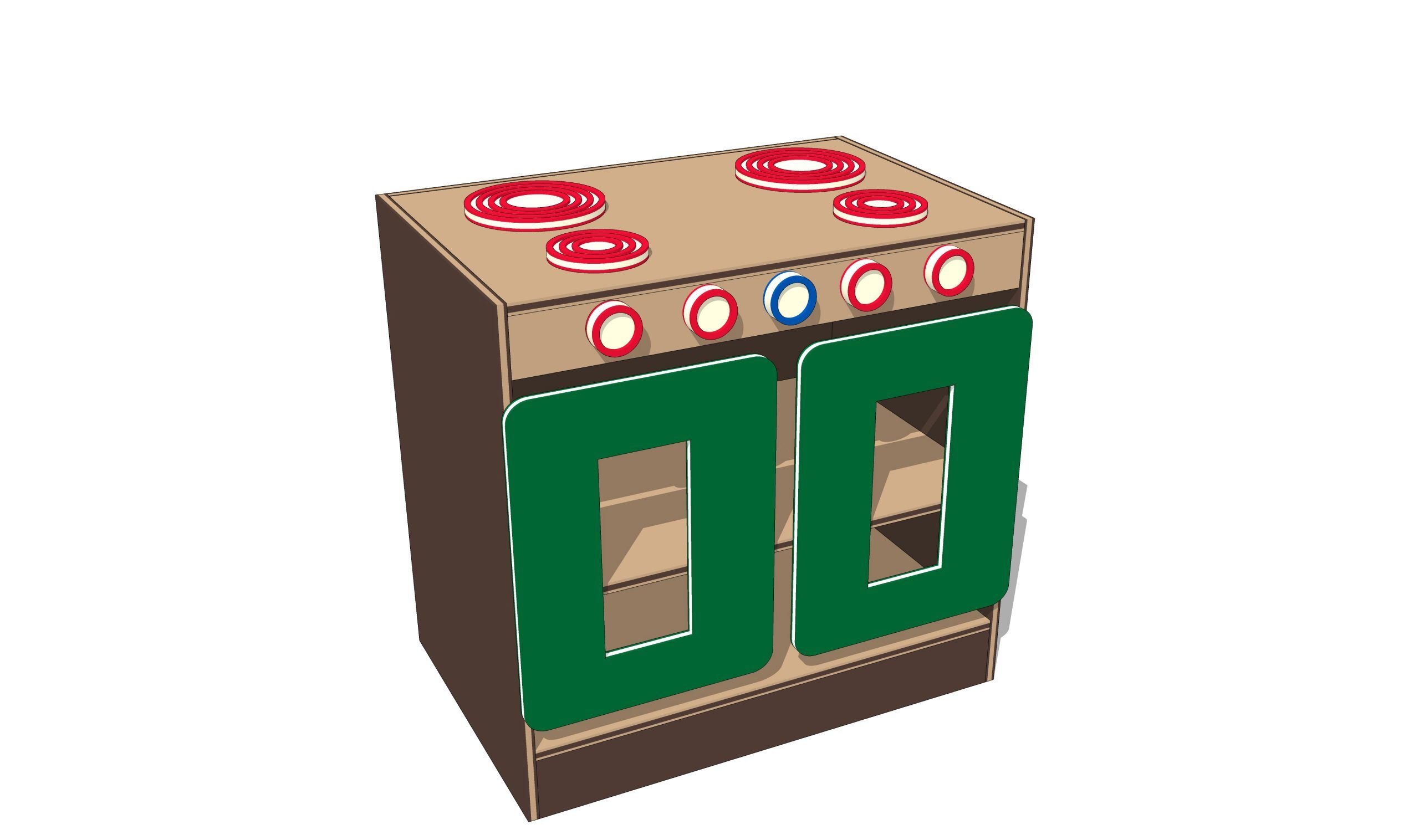 Mud Kitchen Stove - Image 3
