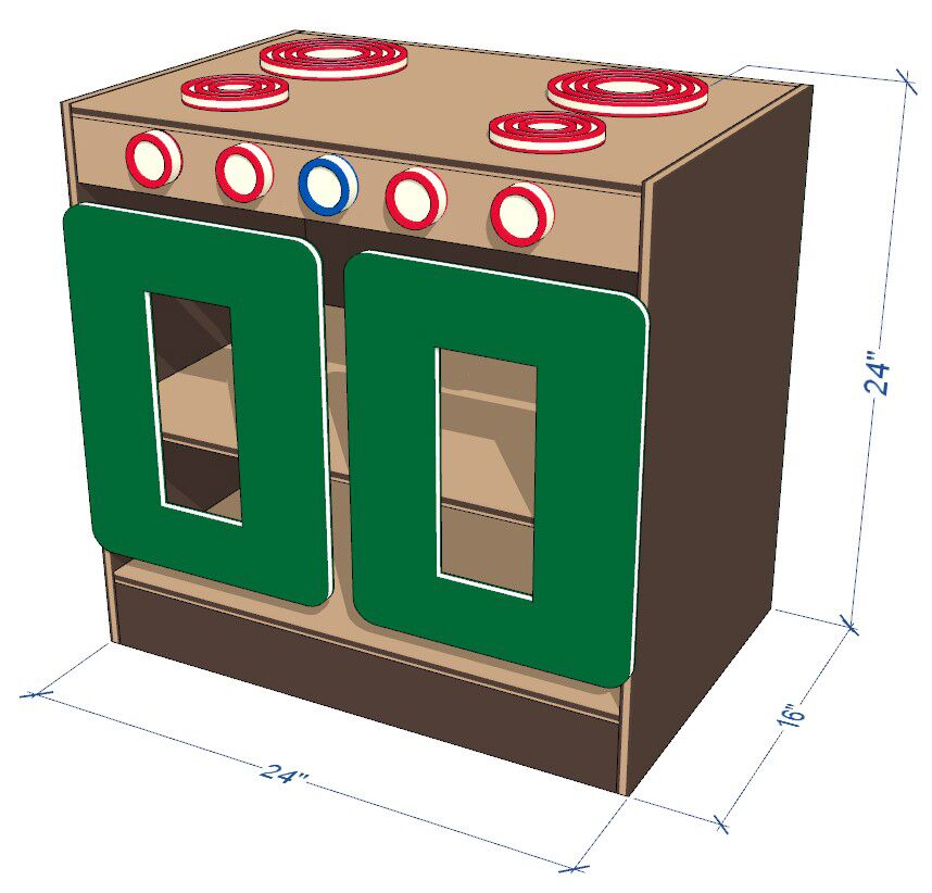 Mud Kitchen Stove - Image 2