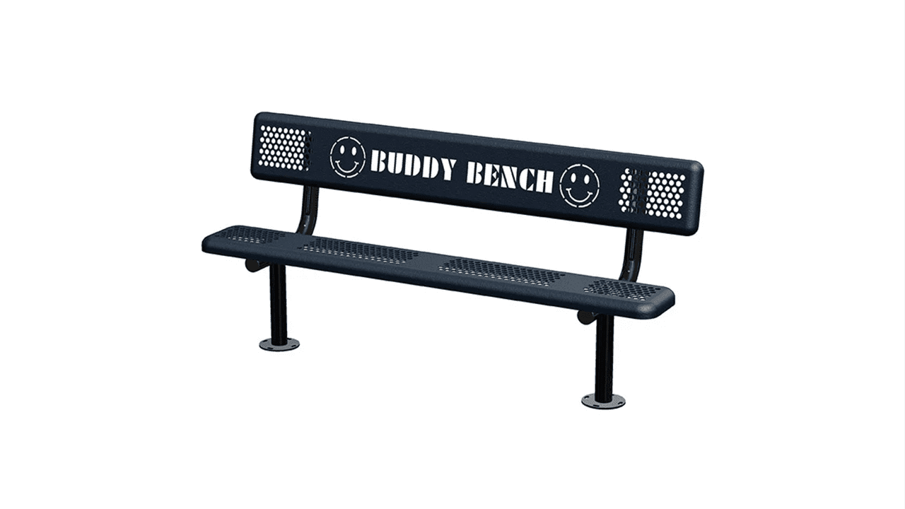 Smiles Buddy Bench B6WBPERF-SMILES