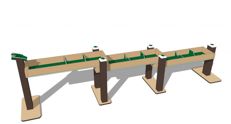 Triple Water Trough (Straight) - Image 5
