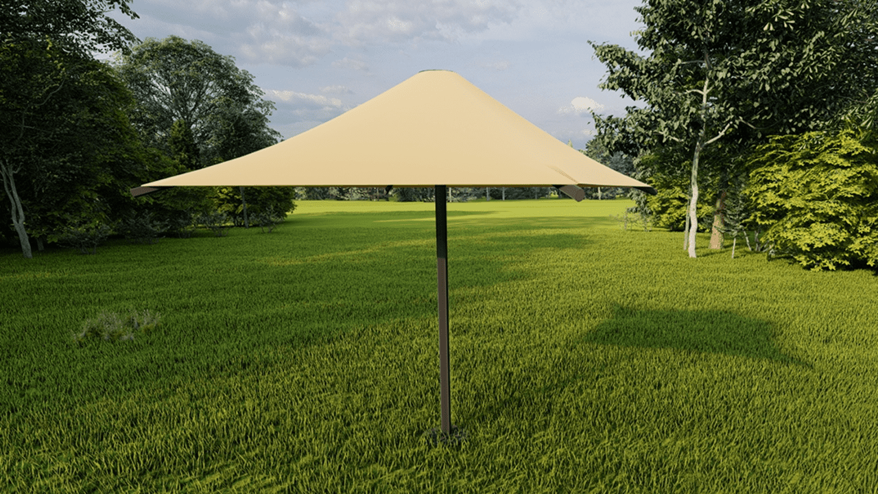 Square Waterproof Umbrella - Image 2