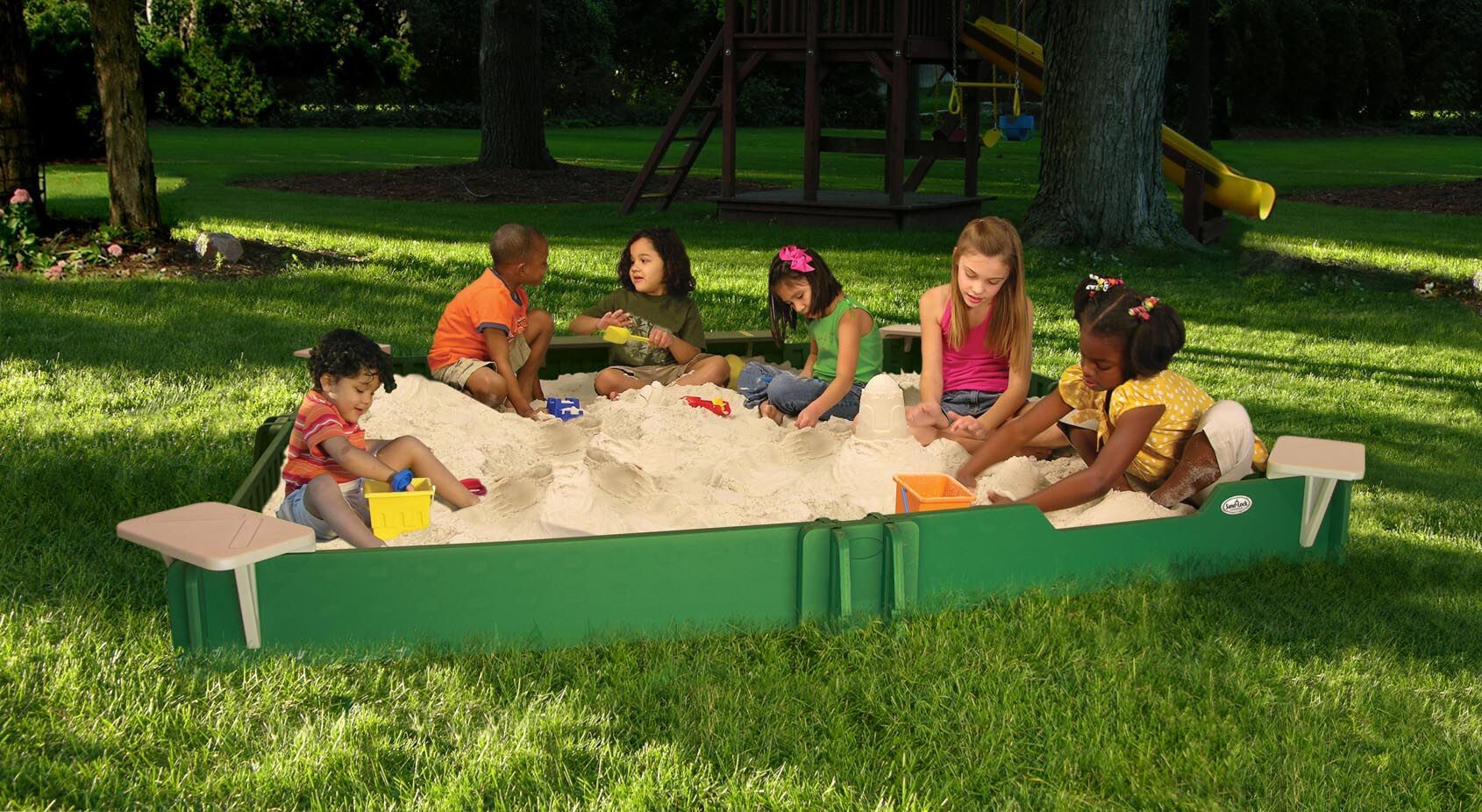 Sandbox 10' X 10' with Cover - Image 2