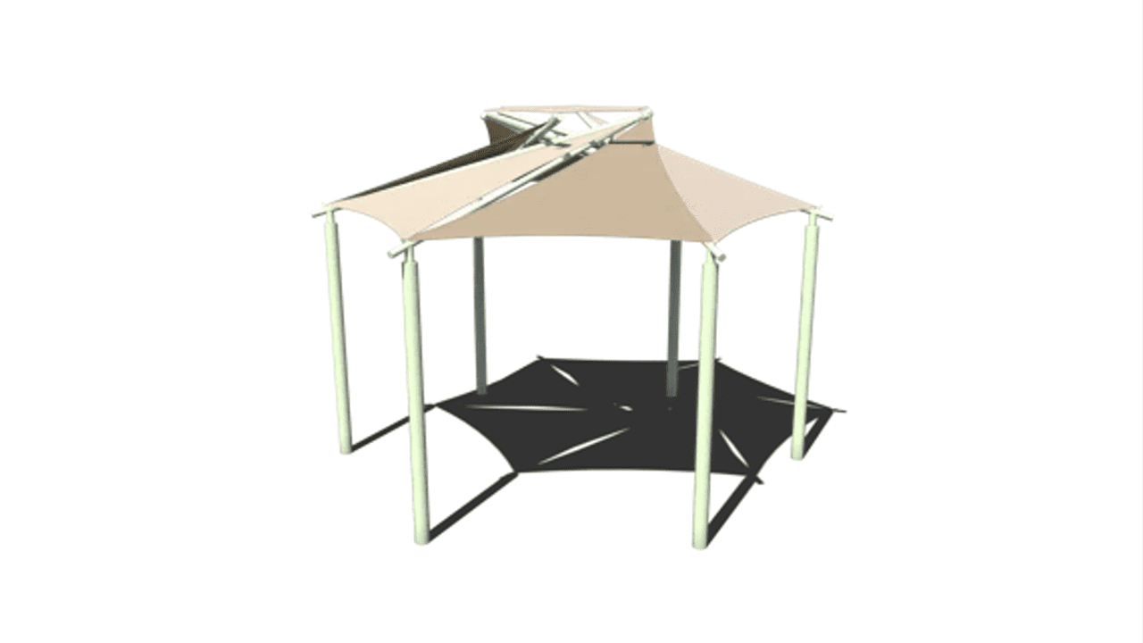 Hexagon Pinwheel Sail