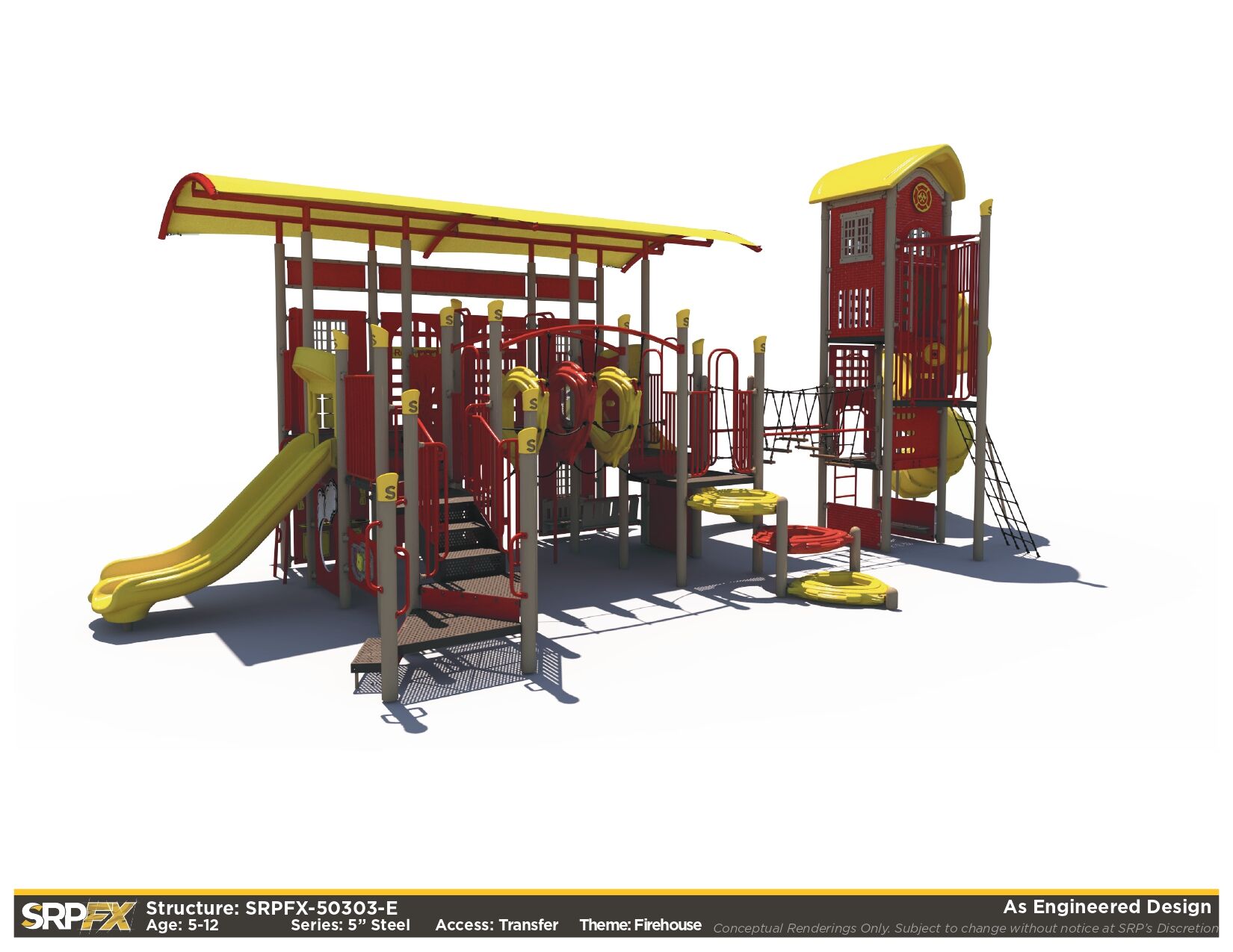 Firehouse with Tower FXT-EFR-512-0074 - Image 5